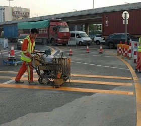 南昌上饶道路划线